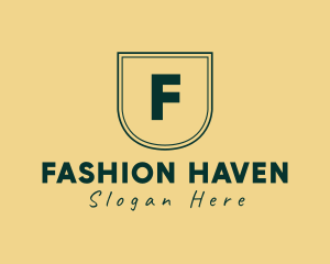 Elegant Shield Fashion Apparel logo design