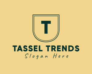 Elegant Shield Fashion Apparel logo design