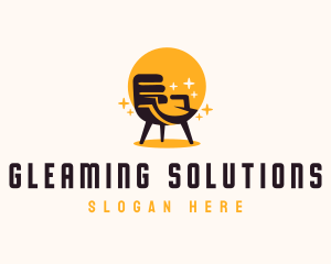 Bright Shiny Armchair logo design