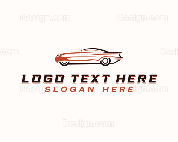 Fast Car Racing Logo