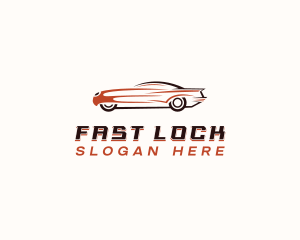 Fast Car Racing logo design