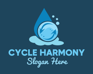 Laundry Droplet Cycle logo