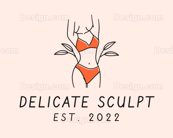 Woman Summer Swimsuit Logo