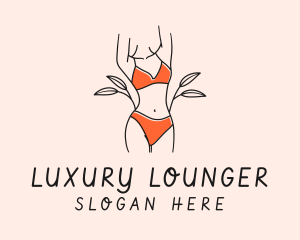 Woman Summer Swimsuit Logo