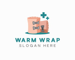 Medical Support Band Wrap logo design