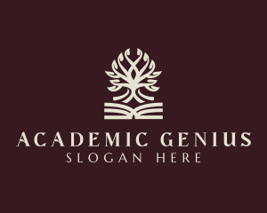 Academic Publishing Book logo design