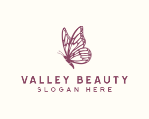 Butterfly Beauty Boutique logo design