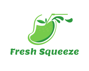 Green Mango Juice logo