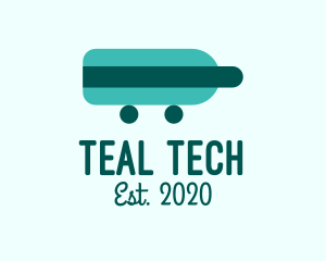 Teal Bottle Delivery logo