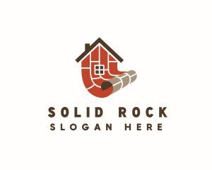 House Brick Flooring logo design