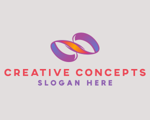 Creative Infinity Loop logo design