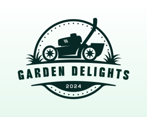 Gardening Lawn Mower  logo design