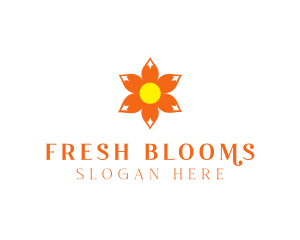 Blooming Flower Garden logo design