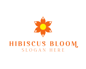 Flower Petals Garden logo design