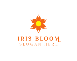 Flower Petals Garden logo design