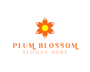 Flower Petals Garden logo design