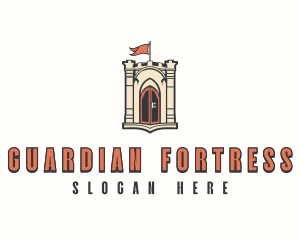 Castle Citadel Medieval logo design