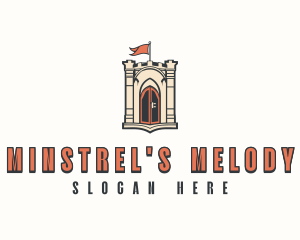 Castle Citadel Medieval logo design