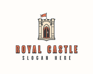 Castle Citadel Medieval logo design