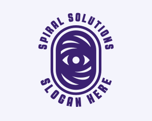 Spiral Eye Oracle logo design