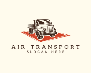 Cargo Logistics Truck logo design