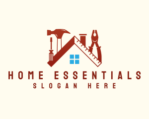 Home Construction Tools logo design