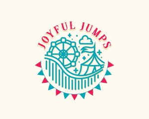 Funfair Amusement Park logo design