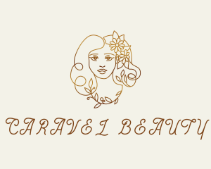 Floral Beauty Skincare logo design