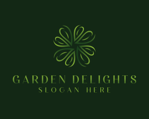 Organic Vegan Garden logo design