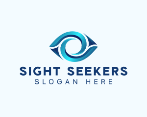 Vision Eye Optical logo design