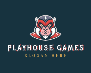 Super Hero Game Warrior logo design