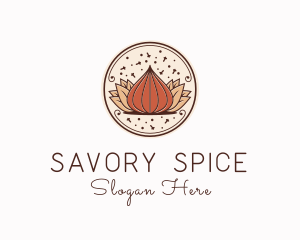 Onion Spice Cooking logo design