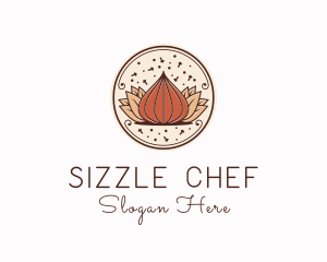 Onion Spice Cooking logo design