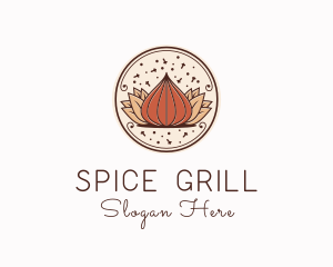 Onion Spice Cooking logo design