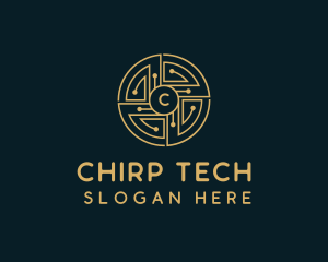 Bitcoin Digital Tech  logo design