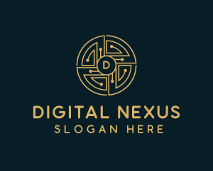 Bitcoin Digital Tech  logo design