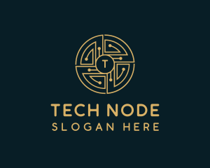 Bitcoin Digital Tech  logo design