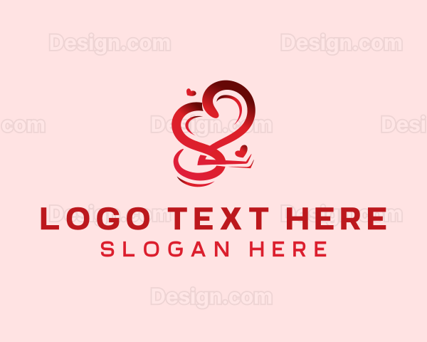 Valentine Creative Heart Logo