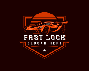 Fast Performance Automobile logo design