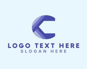 Generic Monochrome Letter C Logo