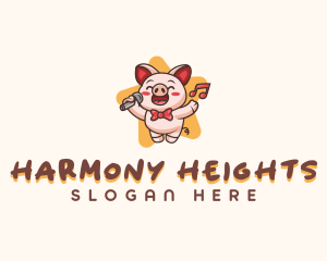 Pig Singer Microphone logo