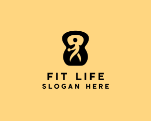 Fitness Trainer Kettlebell logo