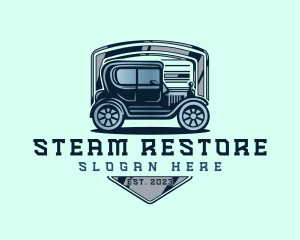 Car Restoration Garage logo design