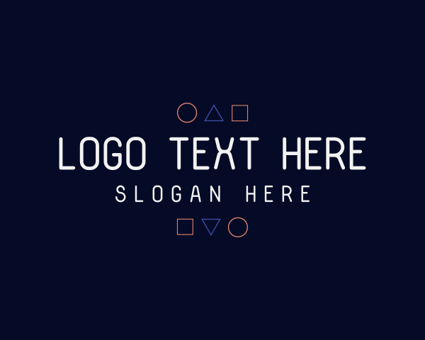 Typographic logo example 2