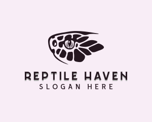 Snake Reptile Serpent logo design