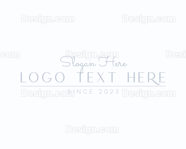 Elegant Feminine Business Logo