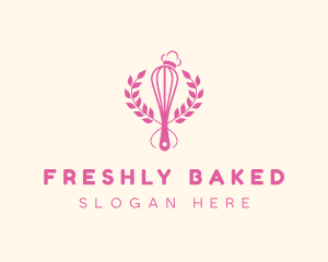 Bakery Whisk Pastry  logo design