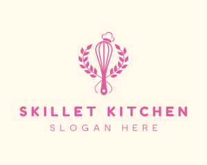 Bakery Whisk Pastry  logo design