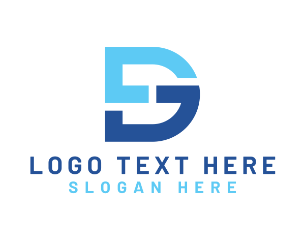 Letter Ds logo example 2