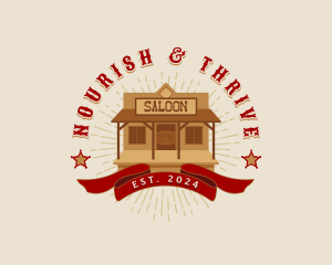 Western Saloon Bar Logo